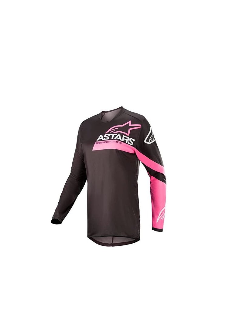 Alpinestars Alpinestars Stella Fluid Chaser Jersey Black/Pink Fluo - Image 1