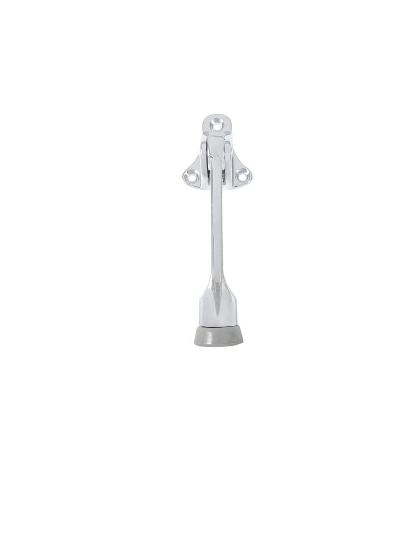 Generic - Folding Type Door Stopper - Chrome - Image 1