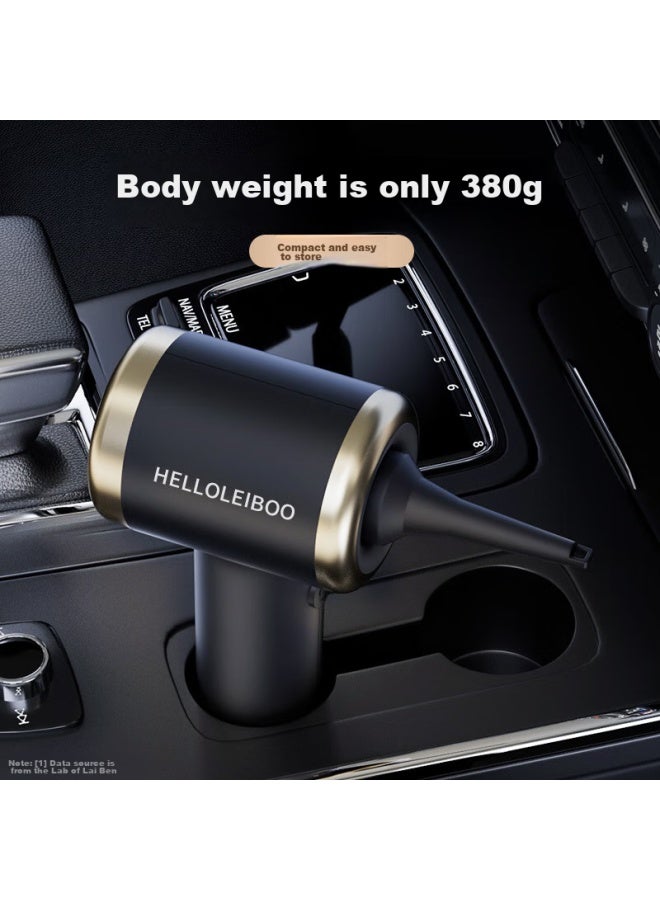 helloleiboo oleiboo Car Vacuum Cleaner, Dual-use Wireless Handheld Mini Vacuum Cleaner, Rechargeable Blower And Suction, For Car And Home Use - Image 2