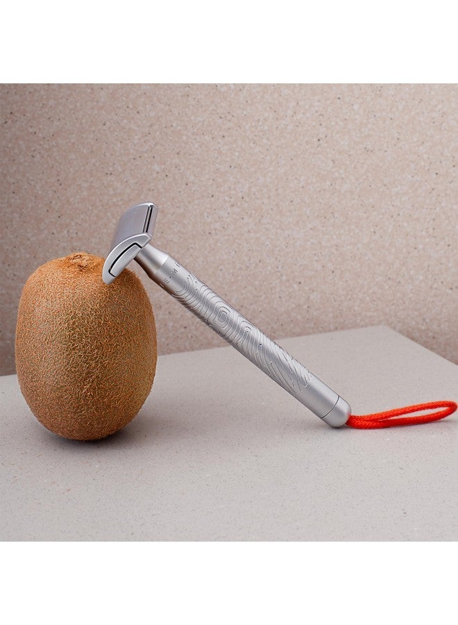 Muhle Companion Safety Razor - Women'S Double-Edged Body Razor For Shaving, Gentle Use, Suitable For Body, Legs, & Underarms, Longer Handle, Long Lasting Blade - Image 3