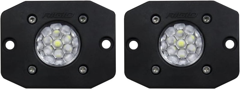 RIGID INDUSTRIES Ignite Backup Kit - Black Flood Flush Mount - Image 1