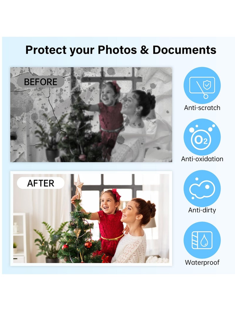 OSMILE Laminator Machine with 6 Laminating Sheets, 9 Inch Laminator Hot & Cold for A4/A5/A6, Thermal Laminating Machine for Home School Office - Image 5