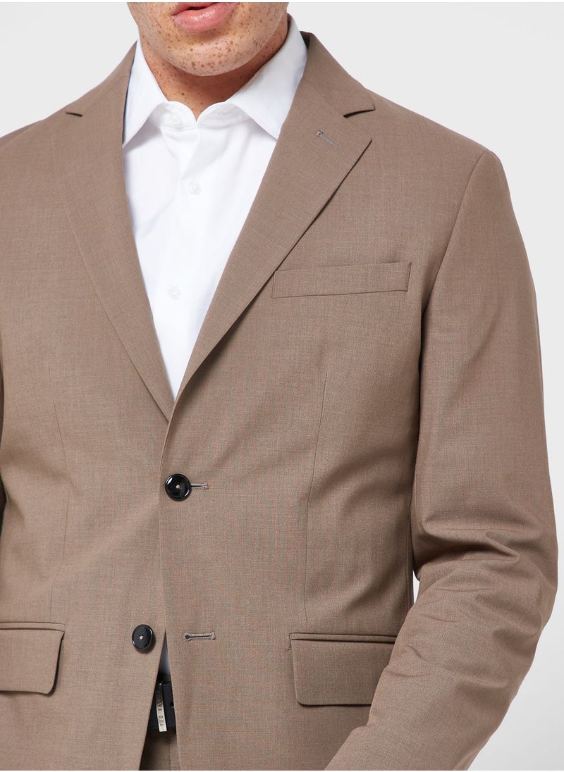 Mango Man - Essential Stretch Slim Fit Blazer - Image 1
