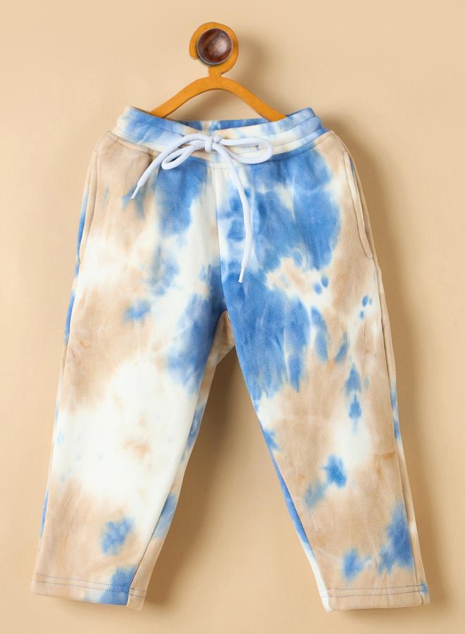 Stylo Bug Girls Tie-Dye Joggers With Drawstring - Image 1