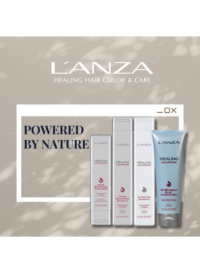 L'anza Healing Colorcare Silver Brightening Shampoo For Silver Gray White Blonde & Highlighted Hair Boosts Shine And Brightness While Healing Controls Unwanted Warm Tones (10.1 Fl Oz) - Image 5