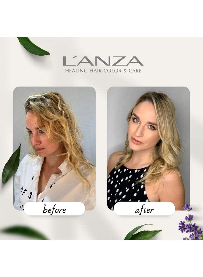 L'anza Healing Colorcare Silver Brightening Shampoo For Silver Gray White Blonde & Highlighted Hair Boosts Shine And Brightness While Healing Controls Unwanted Warm Tones (10.1 Fl Oz) - Image 4