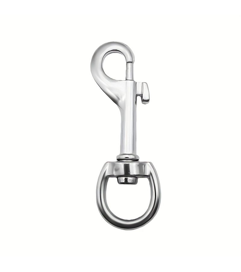 Heavy Duty Swivel Snap Hooks 2 Pack Durable Metal Dog Leash Clips Large - Image 3