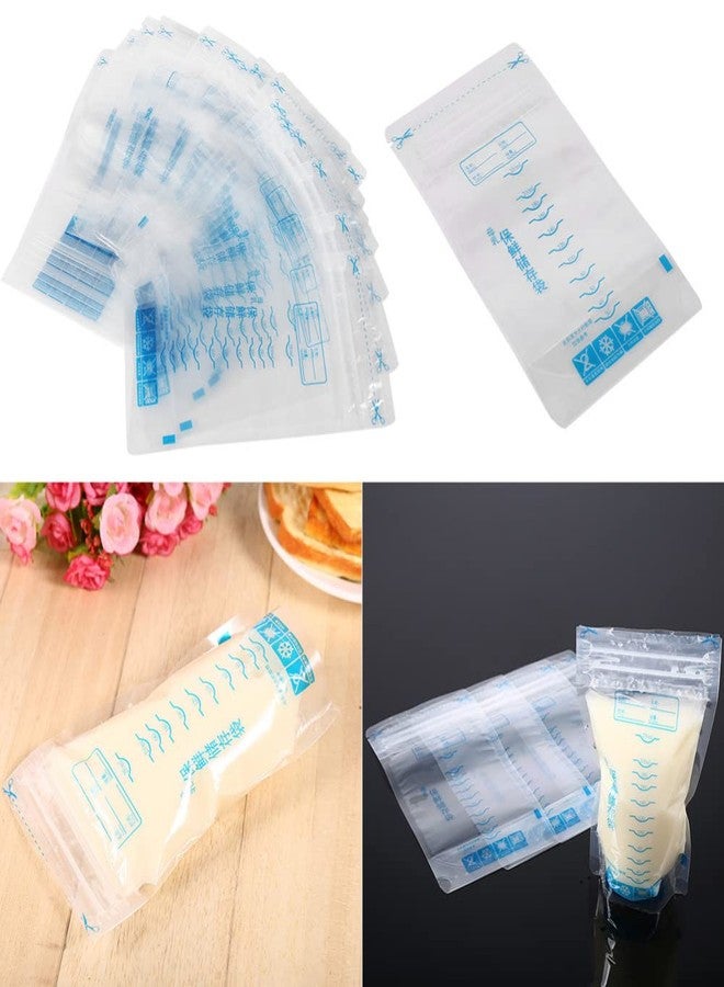 Oncarnival 30Pcs 250ml Baby Clear Breast Milk Storage Bag Feeding Freezer Seal Container - Image 5