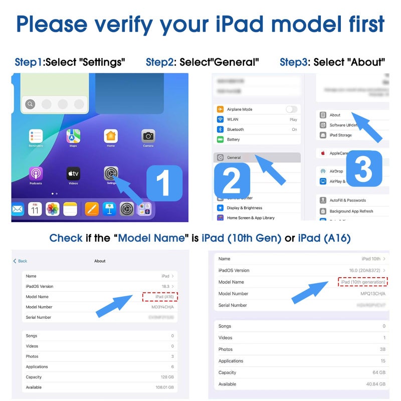 TechMatte Charging Adapter Compatible with Apple Pencil 1st Generation, Lightning to USB-C Charger Connector, Supports Pairing with iPad 10th/11th A16 2025 Gen - Image 4