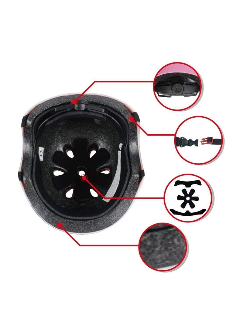Generic Children's Protective Equipment Sports Safety Equipment Adjustable Helmet Roller Skate Belt Protector  - Image 4