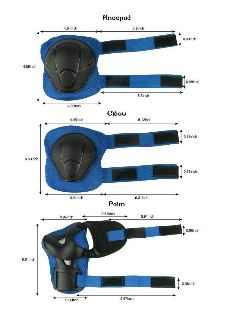 Generic Children's Protective Equipment Sports Safety Equipment Adjustable Helmet Roller Skate Belt Protector  - Image 5
