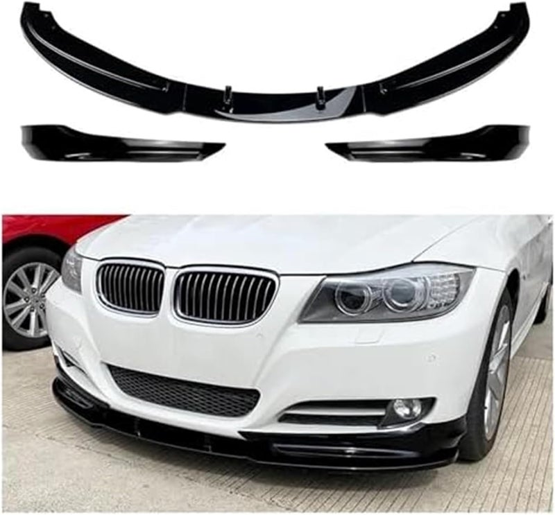 Wivplex Front Bumper Lip Splitter for BMW 3 Series E90 E91 - Image 2