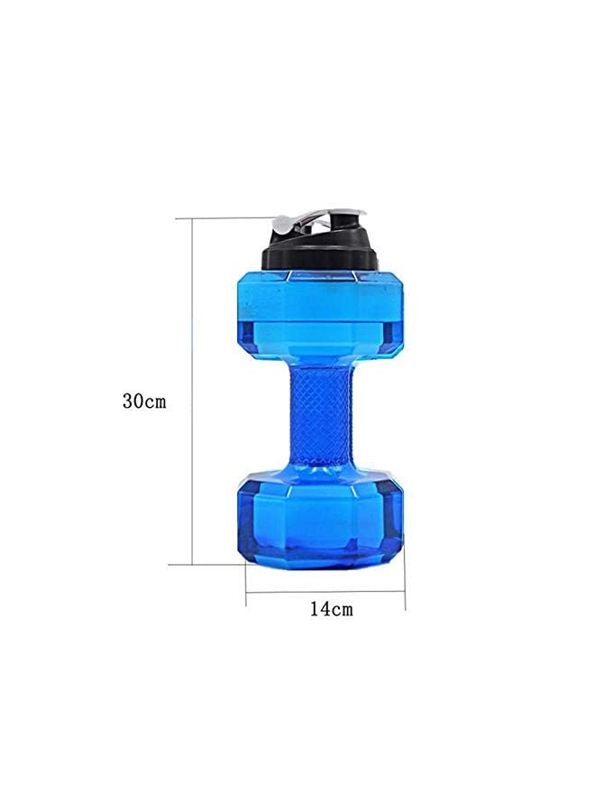 Zaboon Dumbbell Shape Water Bottle Eco Sports Fitness Exercise Water Jug For Gym Rose Ssz194Bl - Image 3