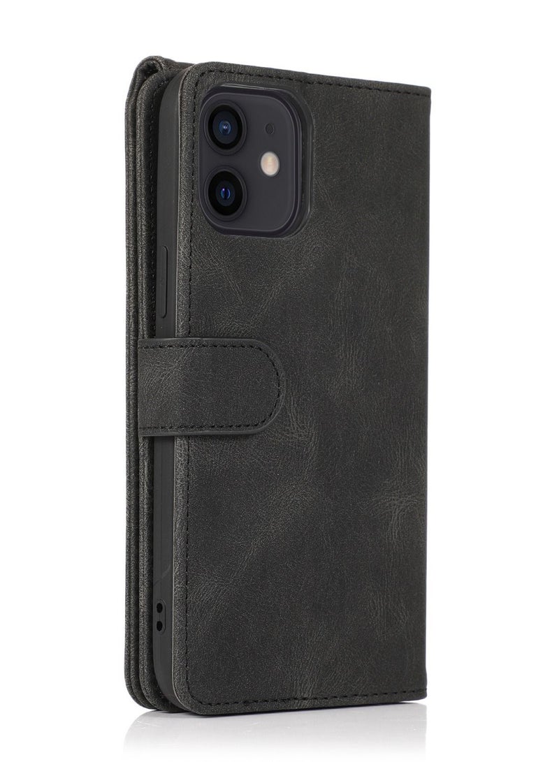 Loquat Suitable For IPhone Card Slot Zipper Leather Case  - Image 2