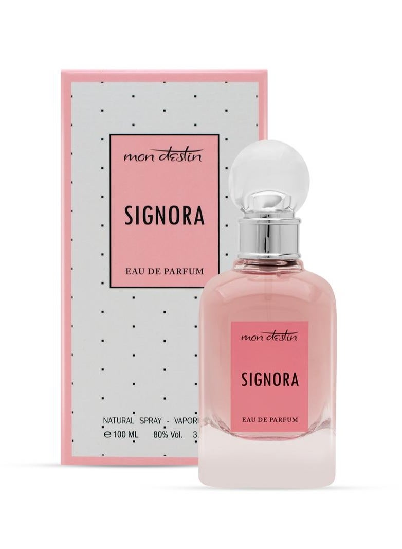 Mon Destin Signora Eau De Parfum 100ML For Women & Men - Image 2
