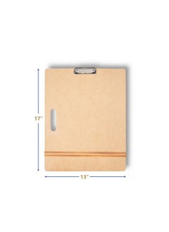 Falling In art Falling in Art 13x17 Sketch Board, Drawing Tote Board for Artists with Sturdy Clip and Rubber Bands, Portable Art Clipboard for Classroom and Studio Drawing  - Image 2