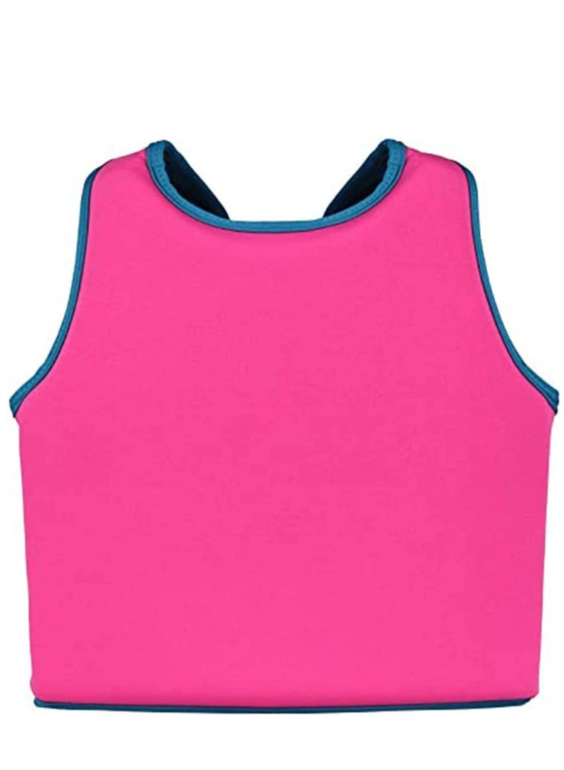 SOLARAE سترة سباحة للأطفال سترة تعليم السباحة سترة الطفو للتدريب للأطفال XL(3-5 سنوات) - Image 2