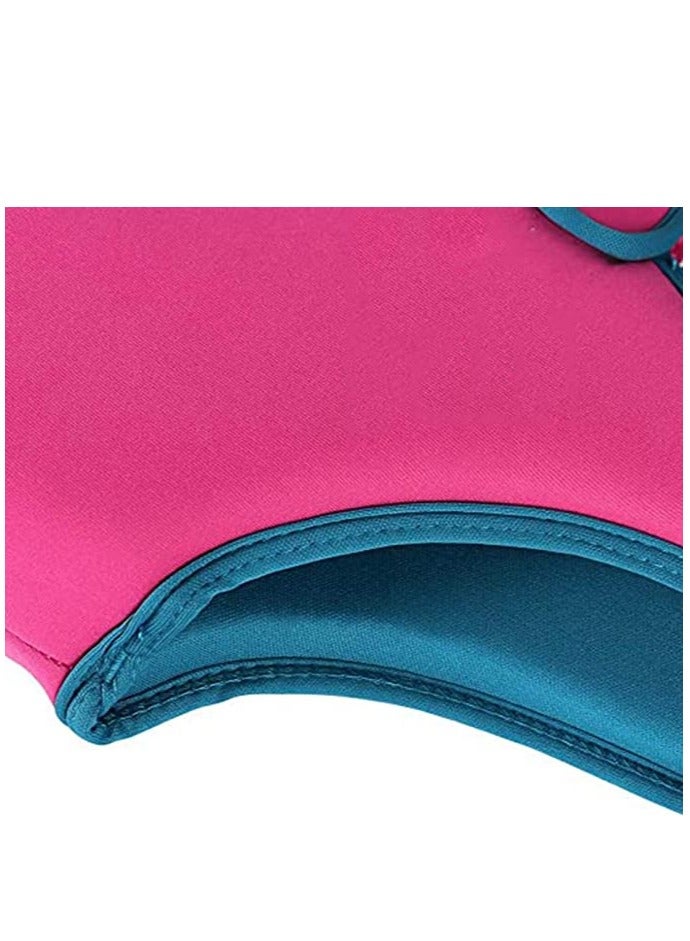 SOLARAE سترة سباحة للأطفال سترة تعليم السباحة سترة الطفو للتدريب للأطفال XL(3-5 سنوات) - Image 4