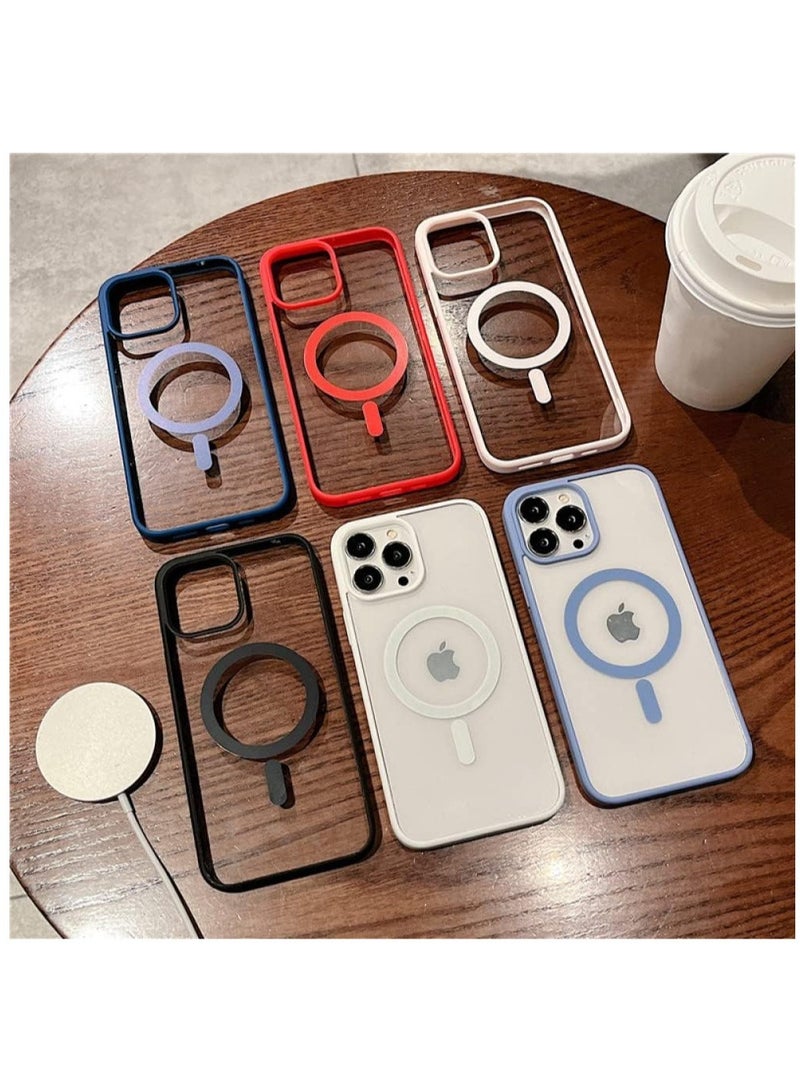 ELTRAZONE iPhone 12 Pro Max Case, Ultra-Thin Shockproof and Anti-Yellow Protective Cover, Magnetic Phone Cover - Image 2