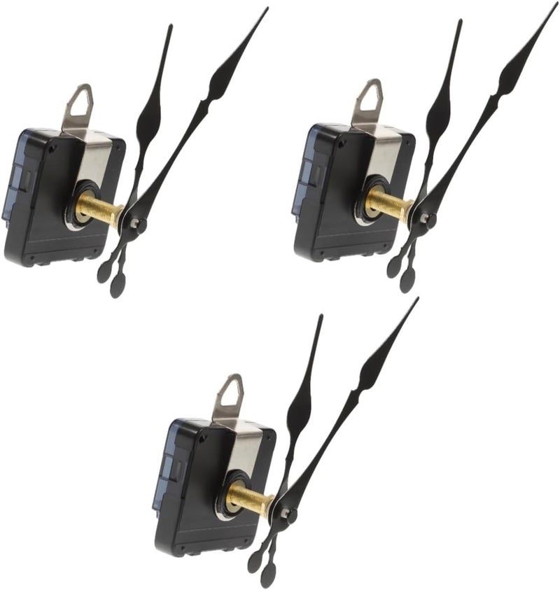3 Sets Wall Clock Movement Mechanism Kit DIY Replacement Parts Decor - Image 1