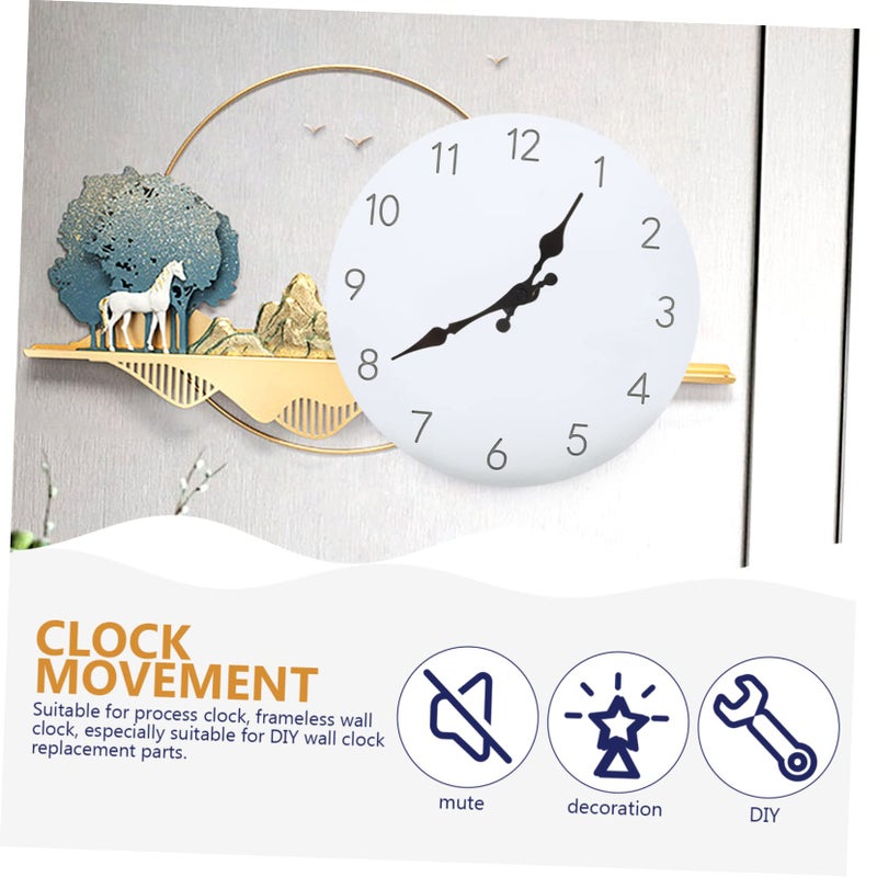 3 Sets Wall Clock Movement Mechanism Kit DIY Replacement Parts Decor - Image 3