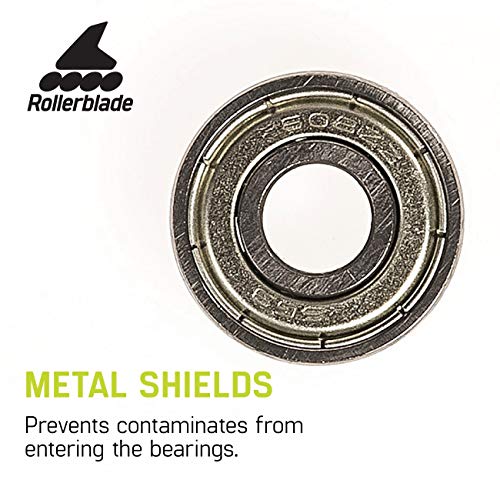 Rollerblade Inline Skate SG9 Bearings, Silver, 16 Pack - Image 4