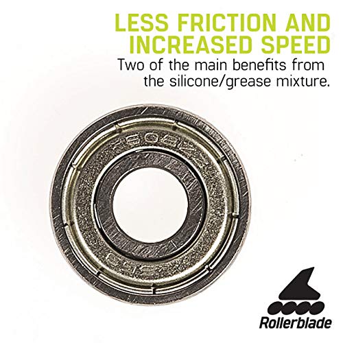 Rollerblade Inline Skate SG9 Bearings, Silver, 16 Pack - Image 3