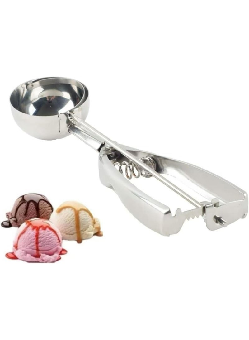 Ice Cream Scoops Fruit Scoop Stainless Steel Cookie Scoop for Ice Cream Meatballs Mellon Balls Mashed Potatoes and Muffins - Image 1
