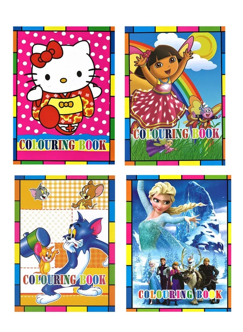 Maped 72-Piece Coloring Pencil Set With 4 Assorted Coloring Books  - Image 2