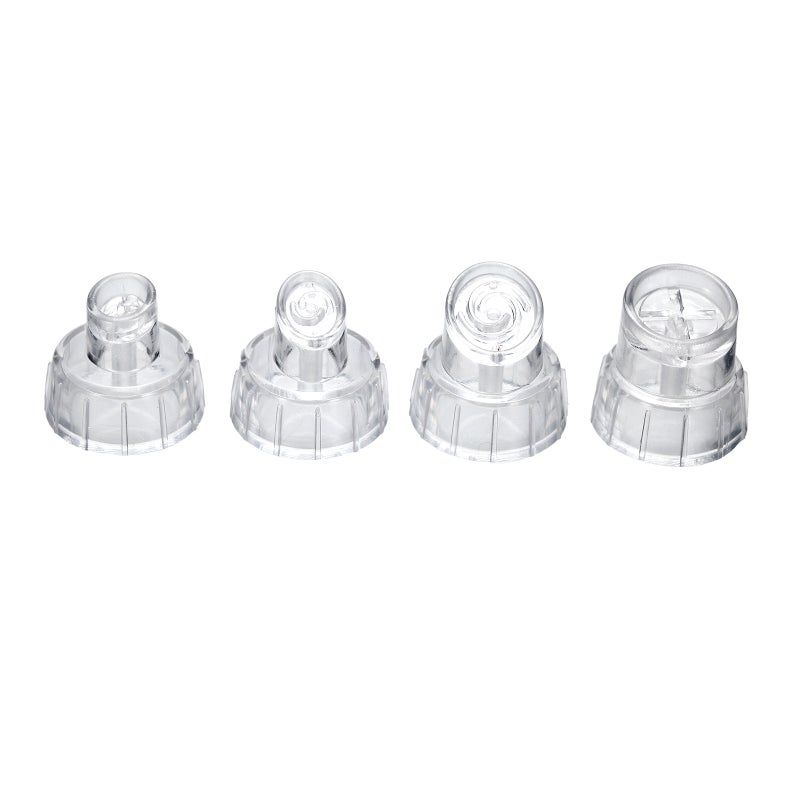 Blackhead Remover Pore Vacuum Electric Face Vacuum Pore Cleaner Acne White Heads Removal with 4 Suction Heads for Facial Skin Care - Image 2
