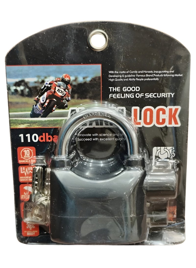 Security Lock with Anti-Theft Alarm – Smart Protection for Bikes, Doors, and Bags - Image 1