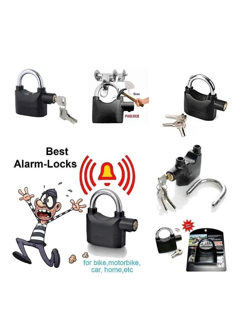 Security Lock with Anti-Theft Alarm – Smart Protection for Bikes, Doors, and Bags - Image 2