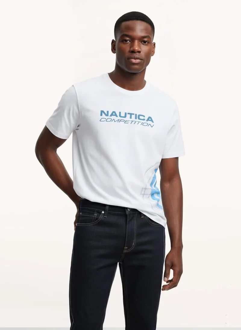 NAUTICA Men's Short Sleeve Graphic Tee