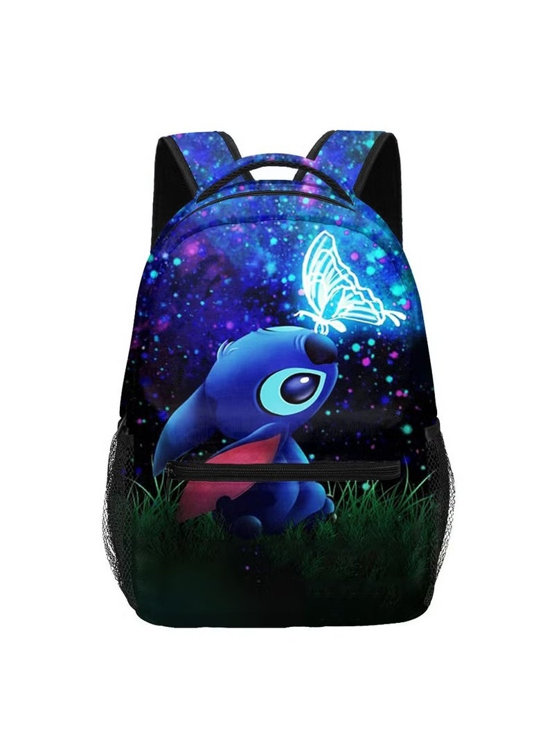 Stitch Student Backpack Cartoon Backpack Backpack 30*15*42CM