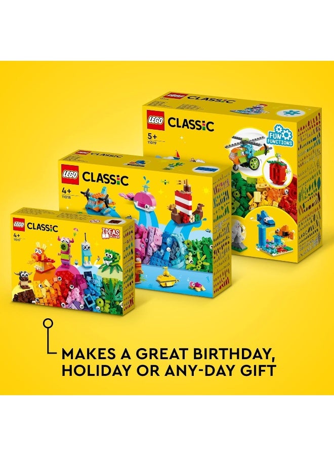 LEGO مجموعة ألعاب البناء LEGO الكلاسيكية من الطوب والوظائف 11019 للأطفال، الأولاد، والبنات من عمر 5 سنوات فما فوق (500 قطعة) - Image 3