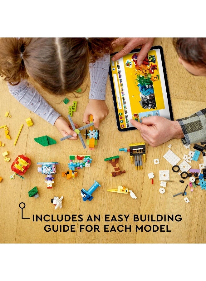 LEGO مجموعة ألعاب البناء LEGO الكلاسيكية من الطوب والوظائف 11019 للأطفال، الأولاد، والبنات من عمر 5 سنوات فما فوق (500 قطعة) - Image 2