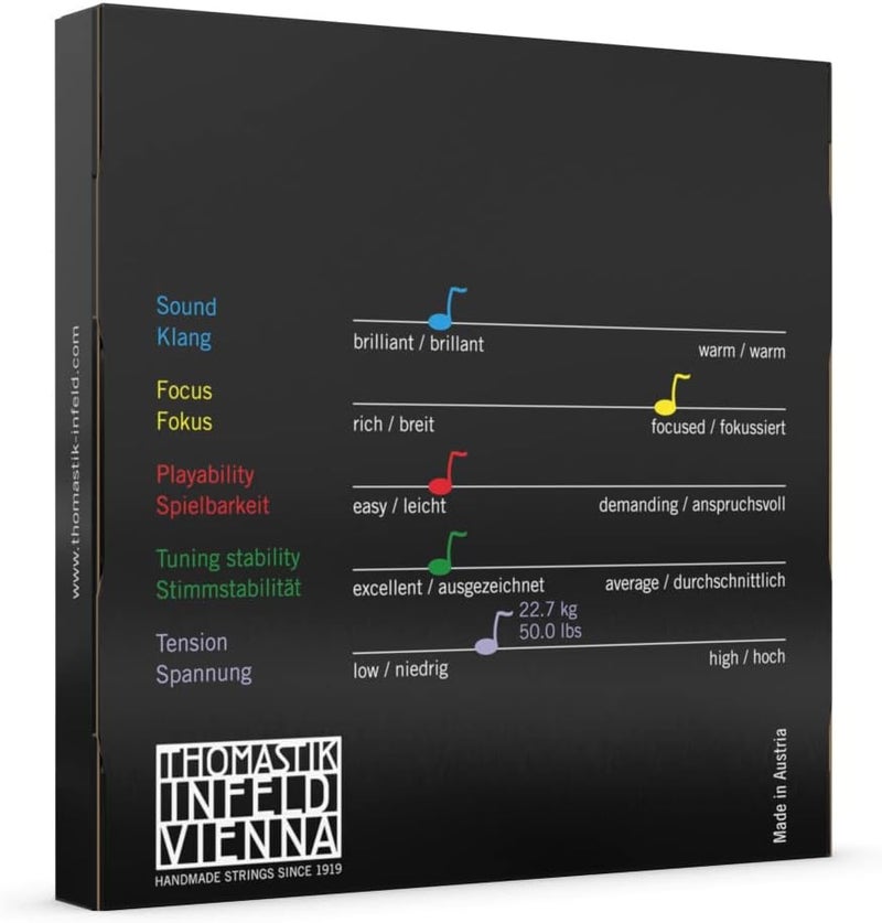 Thomastik-Infeld Vision Violin Single A-String - 4/4 Scale - No. VI02 - Image 2