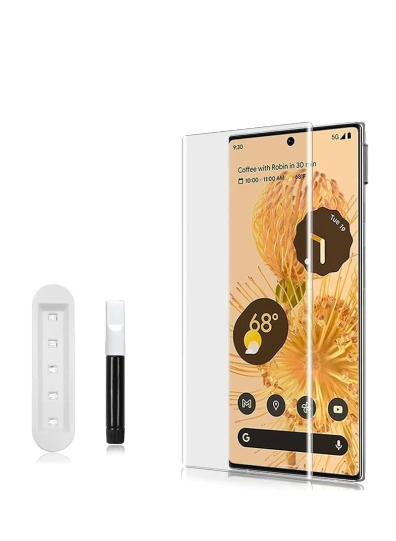 Screen UV Honor 90 UV Glass 3D Curved Edges Full Cover Tempered Glass Screen Protector Full Glue Edge to Edge Coverage Anti Scratch Anti Smudge Glass - Image 1