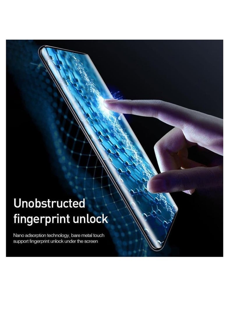 Screen UV Honor 90 UV Glass 3D Curved Edges Full Cover Tempered Glass Screen Protector Full Glue Edge to Edge Coverage Anti Scratch Anti Smudge Glass - Image 2