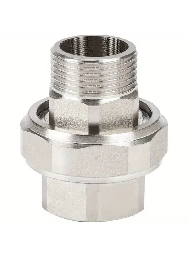 DRADO Brass BSP Threaded Connector Internal External Thread 1 Inch Tapered Seal - Image 5