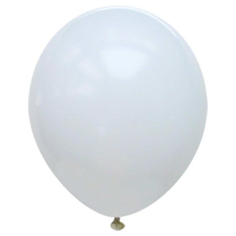 Neo LOONS 100 pcs 5" Standard White Premium Latex Balloons for Kids, Adult Birthdays, Weddings, Receptions, Baby Showers, Water Fights, or Any Celebration - Image 1