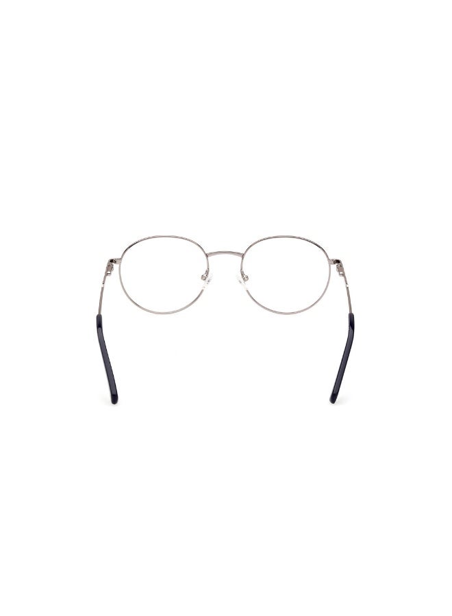 غانت نظارة طبية بشكل دائري للرجال بأذرع معدنية GA3262  مقاس 53 - Image 4
