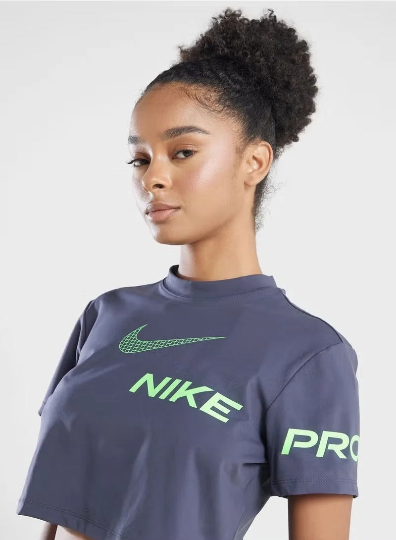 Nike  Dri-Fit Graphics Crop T-Shirt for Women | Best Price UAE