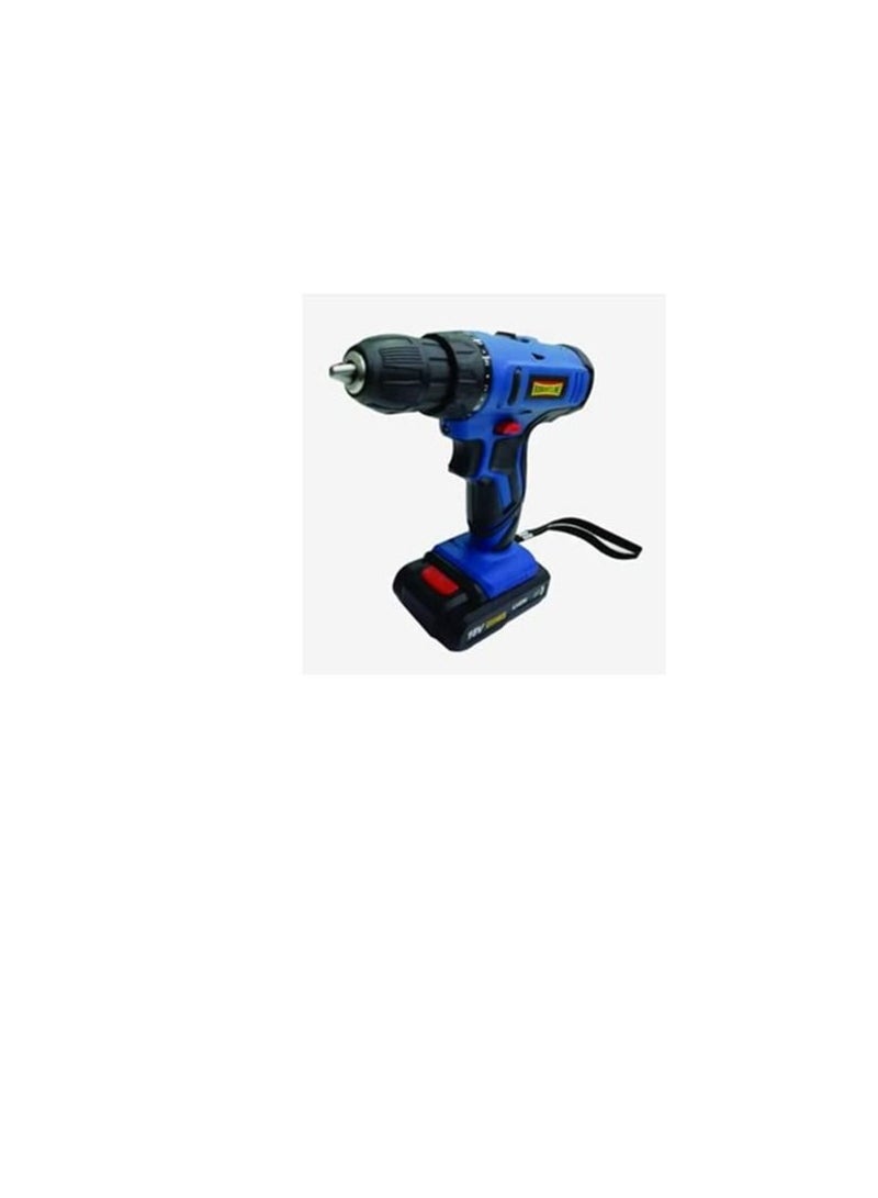 ROBUSTLINE Robustline 18V 1.5Ah Li-Ion Cordless Drill Driver for Wood Drilling & Screw driving/Fastening, Blue/Black, 6 months Warranty - Image 2