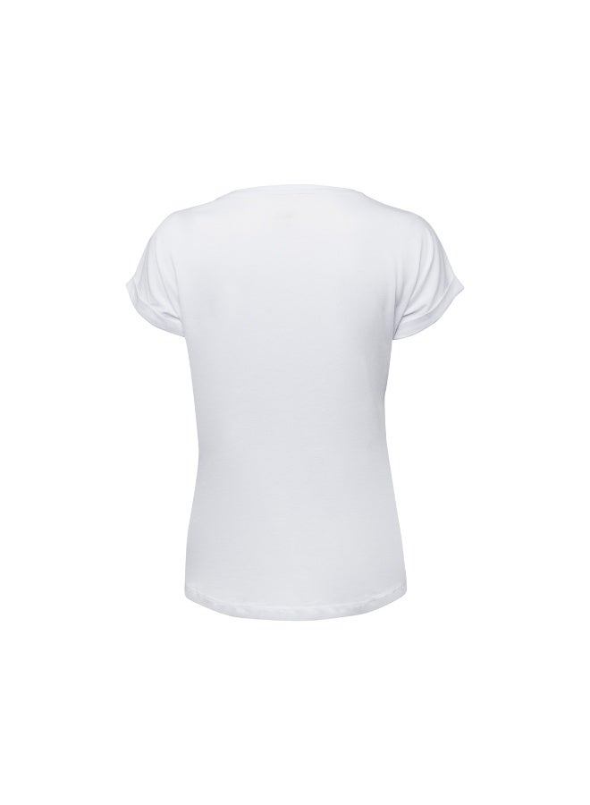 Biggdesign Bc 3000 Deer White Medium T-Shirt - Image 3