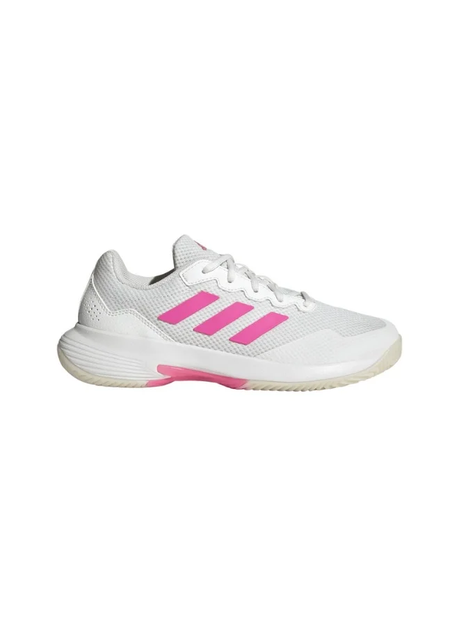 adidas حذاء تنس نسائي جيم كورت  أبيض