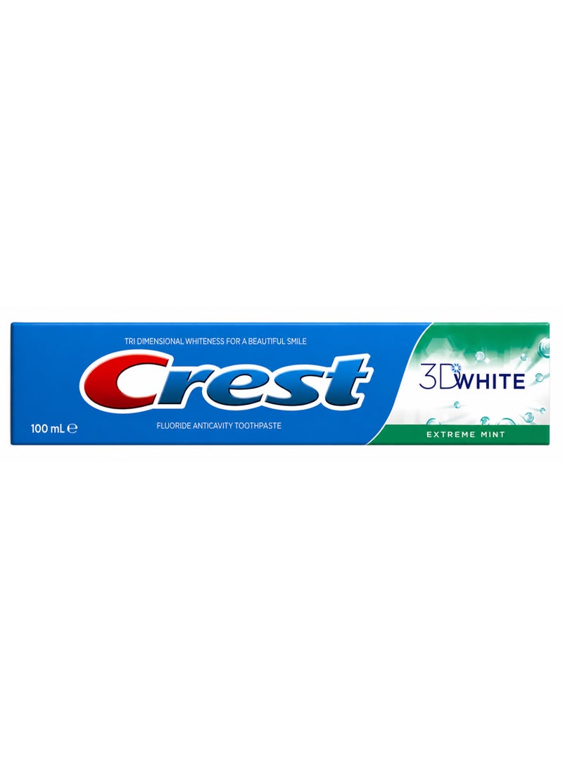 Crest Extreme Mint Toothpaste 100ml