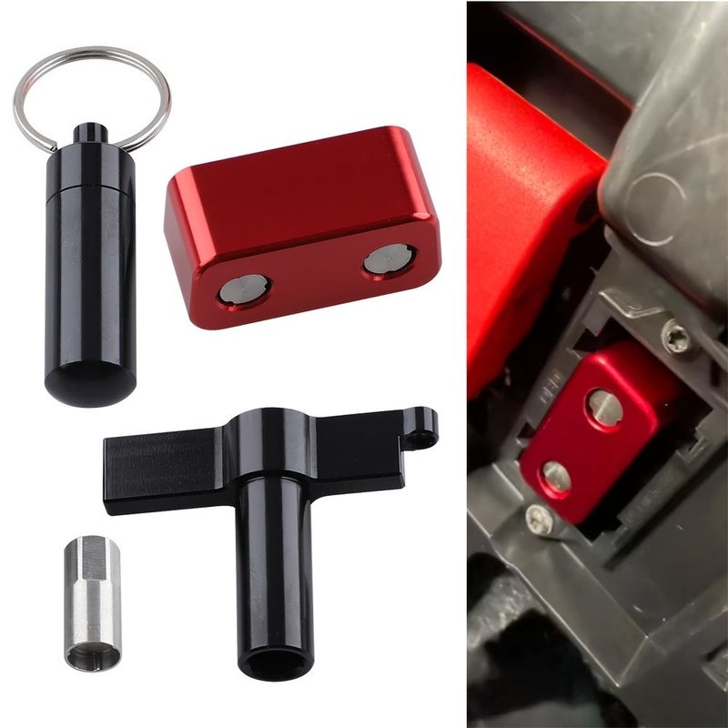غطاء حماية أحمر لواجهة OBD أداة قفل مضاد للسرقة للسيارات والشاحنات وسيارات الدفع الرباعي - Image 2