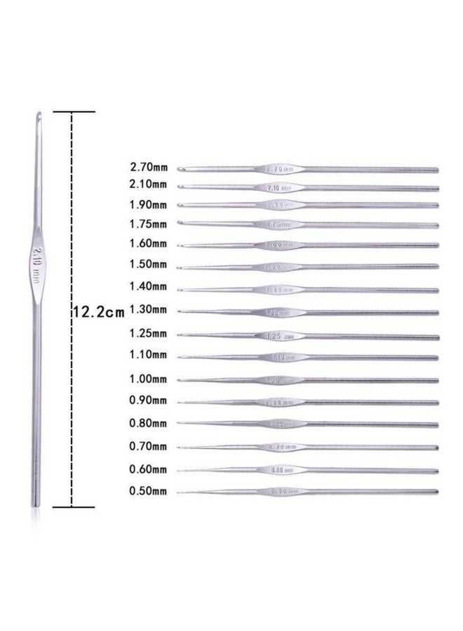 MW Model Worker Steel Crochet Hook Set of 16 - Image 2