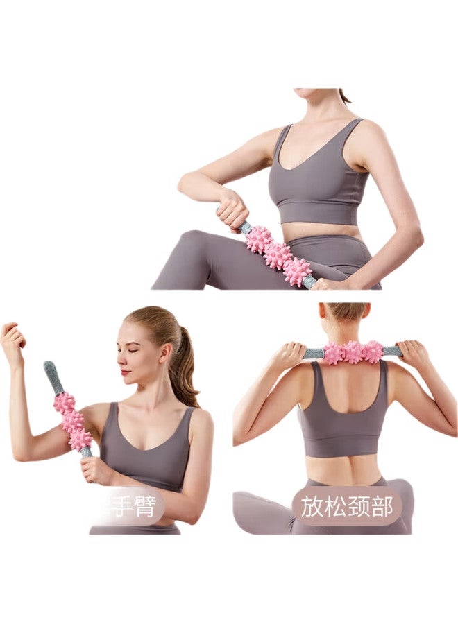YOTTOY Massage Stick Roller, For Calf Muscle Fascia Relaxation, Deep Tissue Massage, Langya Full Body Massager - Image 1